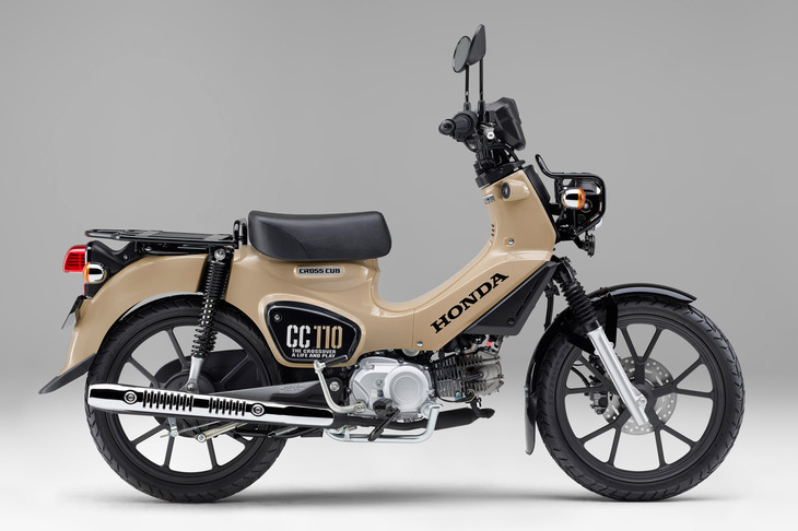 クロスカブ110（ハーベストベージュ）