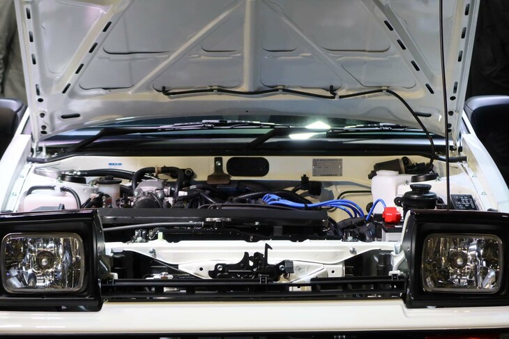 トヨタAE86 H2コンセプト（エンジンルーム）