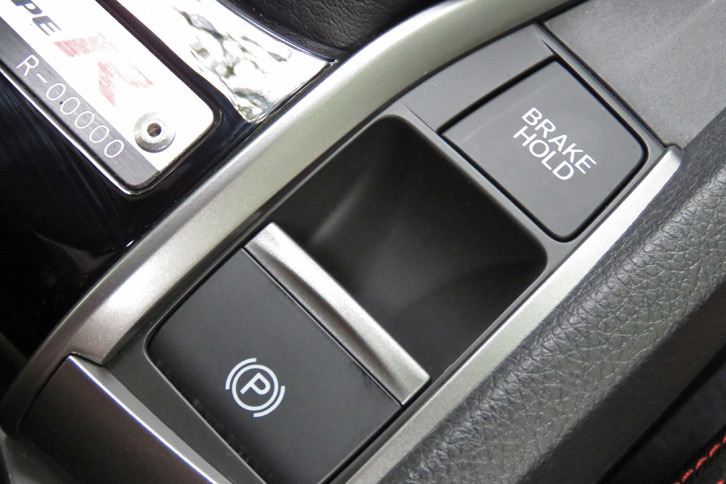 ホンダ・シビック タイプR（パーキングブレーキ）