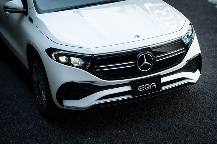 メルセデス・ベンツEQA250（フロントマスク）