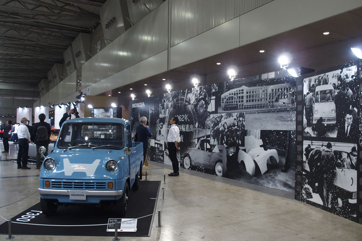 ホンダブースの様子。