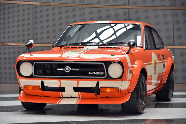 1972年式日産サニー1200クーペGX-5 特殊ツーリングカー（TS）仕様（エクステリア）