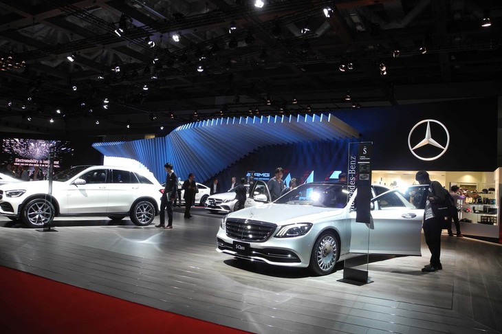 メルセデス・ベンツ／スマートブースの様子