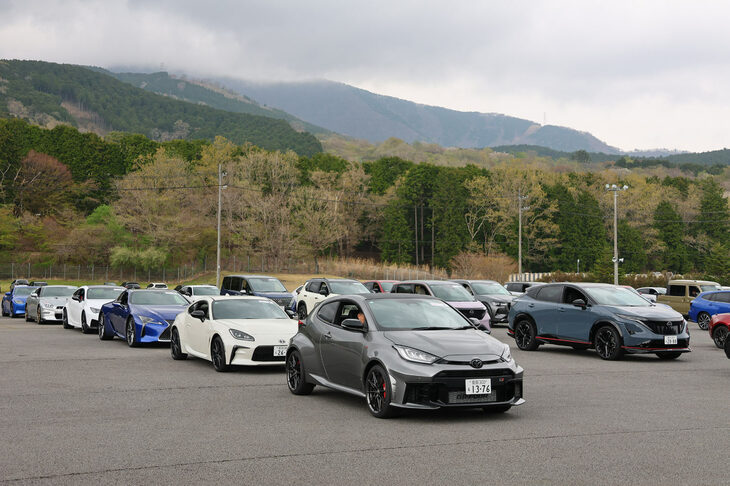 定番の目玉コンテンツである「新型車大試乗会」には、今年も50台以上のモデルが提供された。