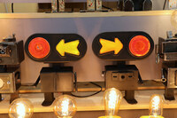 1950年代のトラックに用いられていた汎用テールランプ。