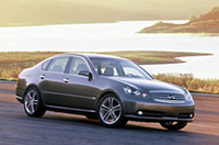 
	2004年の「ニューヨーク国際オートショー」に出展された、同車の北米版たる新型セド・グロ「インフィニティM45」
	 