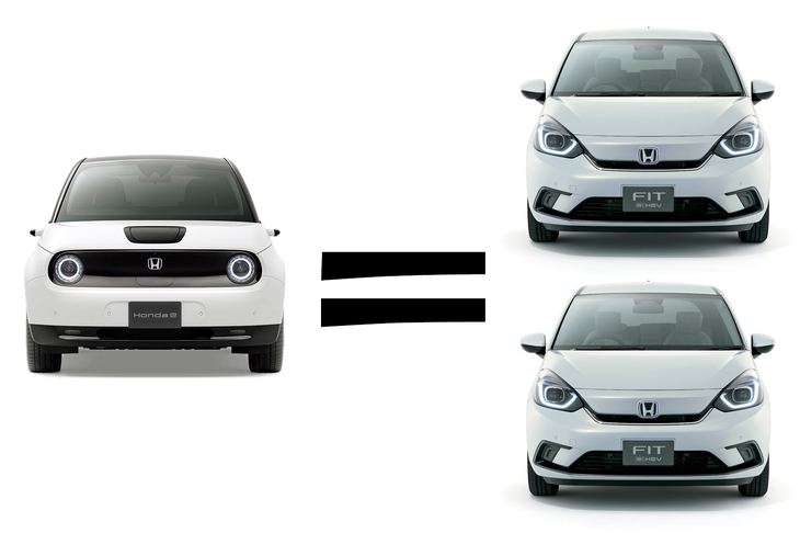 同じクラスのコンパクトカーで比較すると、「ホンダe」は「フィット」のハイブリッド車2台分のお値段となる。