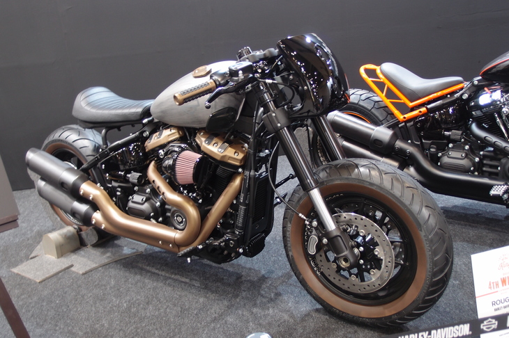 ハーレーダビッドソンのカスタムコンテスト「THE BATTLE OF THE KINGS」の4位入賞車「ROUTH CUT」。