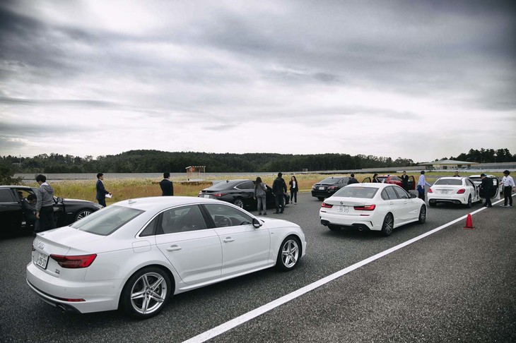 「ドイツ車は気にするな」と語った木村隆之社長だが、アウディユーザーは少し取り込めるかもしれないと笑顔を見せた。