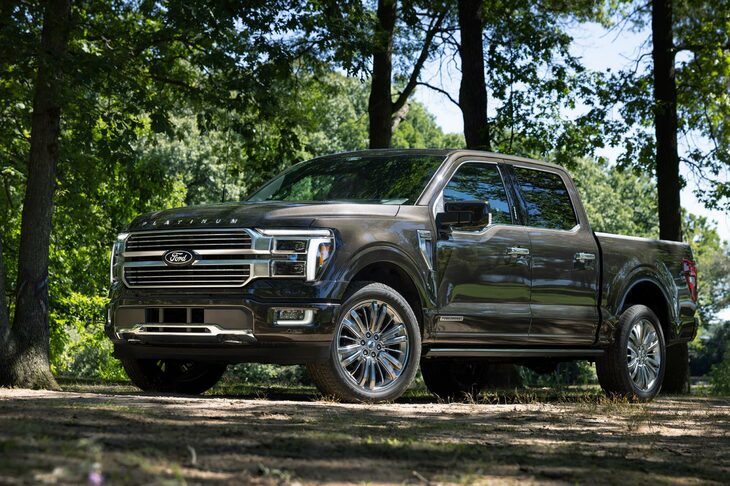 アメリカで万年ベストセラーの座に君臨する「フォードFシリーズ」。写真は定番の「F-150」だ。