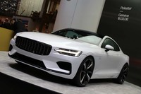 「ポールスター1」。2018年3月のジュネーブモーターショーにて。