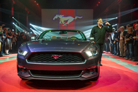 世界6都市でほぼ同時公開された新型「マスタング」。筆者はオーストラリア・シドニーの会場で、この“歴史的瞬間”を見とどけた。