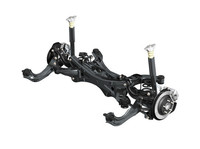 リアサスペンション構造の見直しによって、乗り心地の改善が図られた。