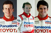 
	レギュラードライバーの2人、GP1勝のベテラン、フランス人のオリヴィエ・パニス（左）と、2002年のCARTチャンピオン、ブラジル人のクリスチアーノ・ダ・マッタ（中）。
	1999-2000年にBARホンダからGP出場（2001年はジョーダンから2戦のみエントリー）したブラジル人、リカルド・ゾンタ（右）が後方支援
	 