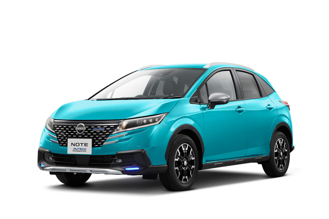 日産ノートAUTECHクロスオーバー」がマイナーチェンジ デザイン変更で