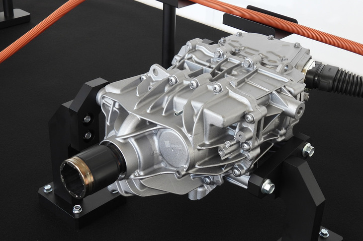 電動AWDのリアモーターは、次世代EV「ホンダ0」シリーズと共用される予定だ。