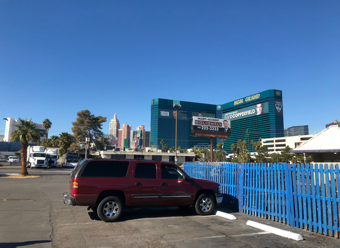 ラスベガスにて。「iPhone X」で撮影。