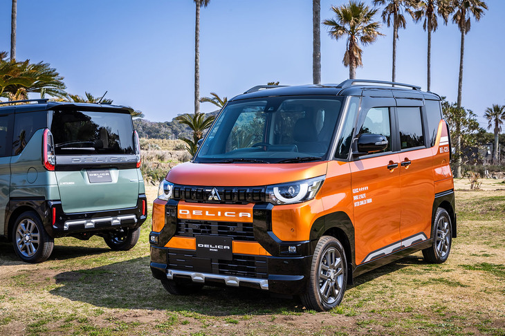 デリカミニTプレミアム（ディーラーオプションの「アクティブトーンスタイル」装着車）