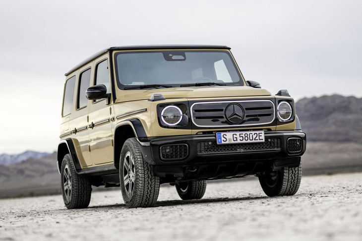 「メルセデス・ベンツG580 with EQテクノロジー」が世界初公開されたのは2024年の北京モーターショー。これまでは「EQG」と呼ばれていた、BEV版「Gクラス」だ。