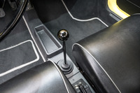 4段MTで使用するのは、ほぼ3速と4速のみ。走行中の変速も可能だが「モーターやドライブトレインに負荷がかかるので、お勧めはしない」とのことだった。