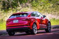 「RS Q3スポーツバック」の燃費値はWLTCモードで9.8km/リッター。今回の試乗では305.0km走行し、満タン法で9.8km/リッターとなった。