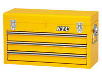 3段3引き出しのチェスト。