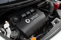 エンジンは、1.3リッターと1.5リッター4気筒のほかに、1.1リッター3気筒（75ps、10.2kgm）も用意される。