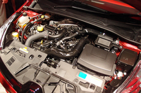 新開発の1.2リッター直4ターボは、わずか2000rpmで最大トルクを発生する。
    