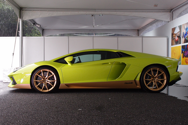 ランボルギーニ・アヴェンタドール ミウラ オマージュ