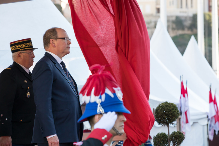 表彰式は、モナコ大公アルベール2世ご臨席のもと、粛々と……というわけでもなく、わりと普通に進行。「お母さんがグレース・ケリーってすごいよなあ」と小市民的な感想を持ちつつ撮影。