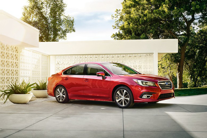 2018年型「スバル・レガシィ」の米国仕様車。