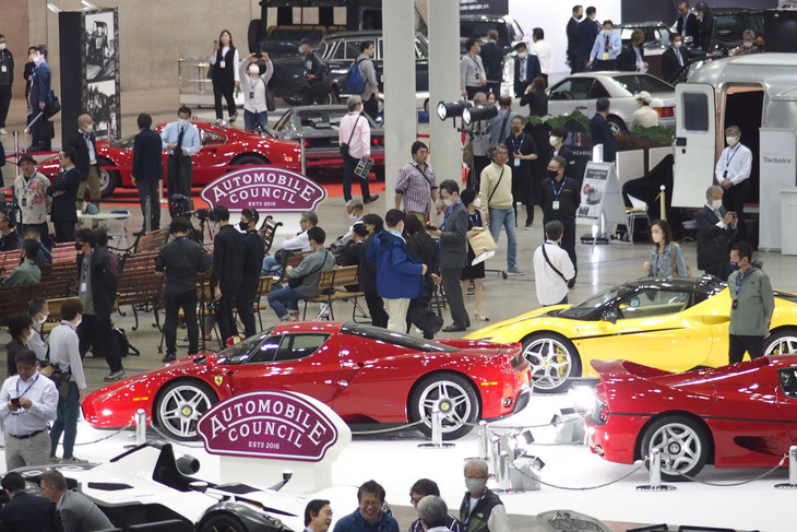 「オートモビル カウンシル2023」の会場の様子。