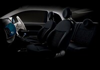 「500グランデ ブル」のインテリア