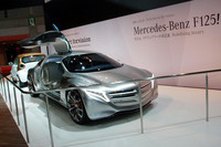 水素燃料電池車のコンセプトモデル「メルセデス・ベンツF125!」