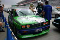 「アルピナ M3 グループAレーシングカー」が往年の走りを披露した。