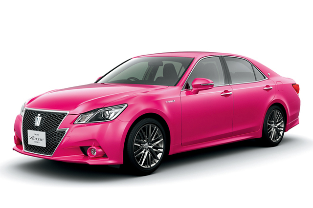 トヨタがピンクの「クラウン」を期間限定で販売 【ニュース】 - webCG