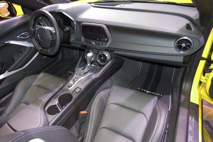 シボレー・カマロ コンバーチブル（インテリア）