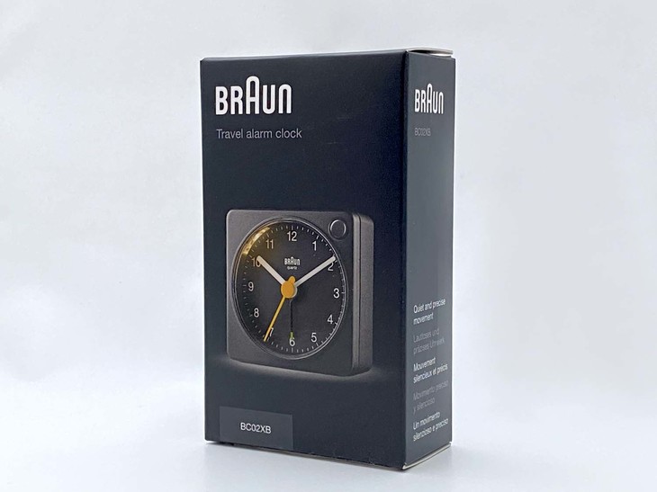 従来のブラウン製品同様、化粧箱のたたずまいからして、内部にある商品の質感が伝わってくる。