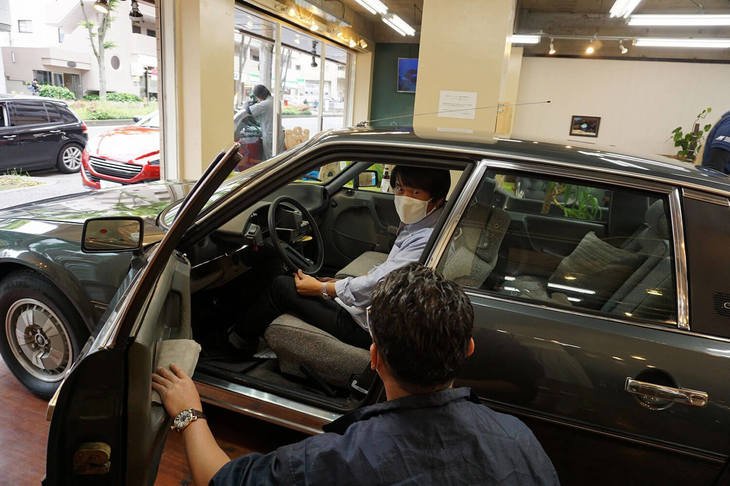 エンジンを始動。ハイドロサスは健在だった。