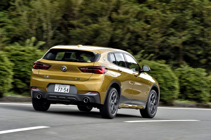 「X2 xDrive20d MスポーツX エディションジョイ＋」の燃費値はWLTCモードで14.5km/リッター。今回の試乗では610.6km走行し、満タン法で17.9km/リッターを記録した。