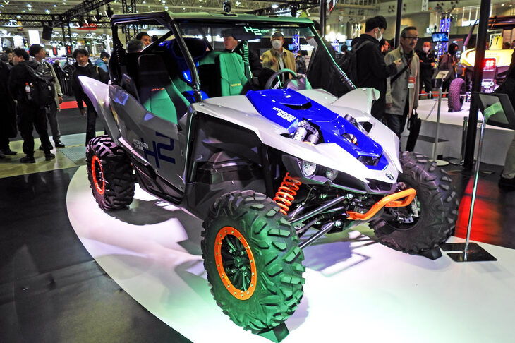 ヤマハYXZ1000R（水素エンジン搭載）