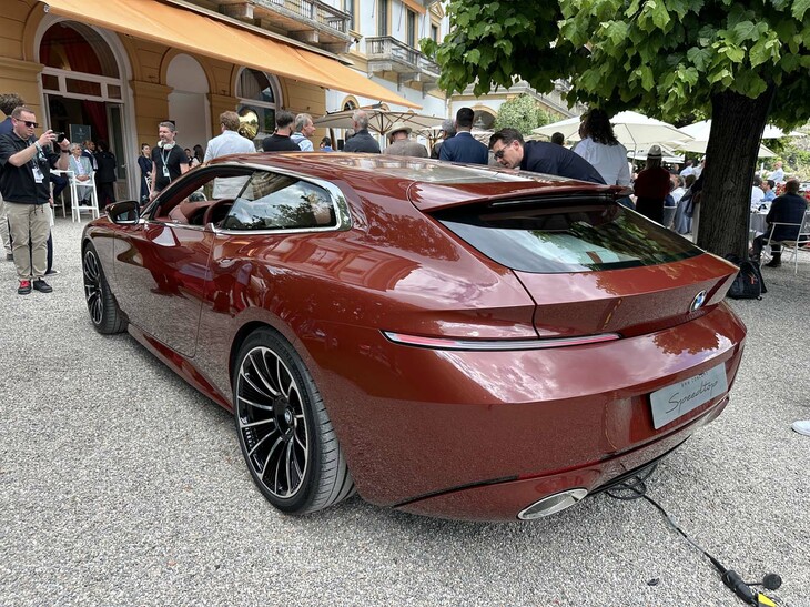 「BMWコンセプト スピードトップ」は70台が限定生産される。