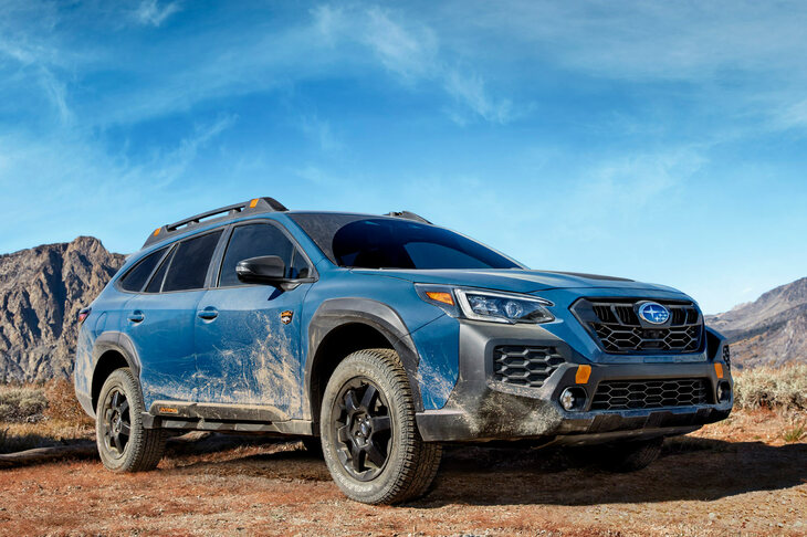 日本では終売となる「レガシィ アウトバック」だが、アメリカを筆頭に海外での人気は健在だ。写真はより悪路走破性を高め、デザイン的にもオフロードテイストを強めた「ウィルダネス」。