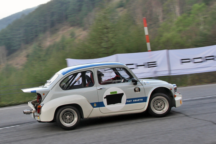 1963年「フィアット・アバルト850TC」。