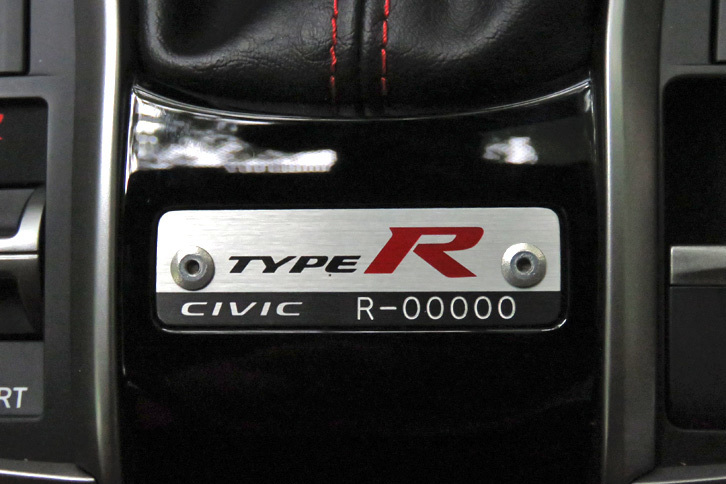 ホンダ・シビック タイプR（インテリア）