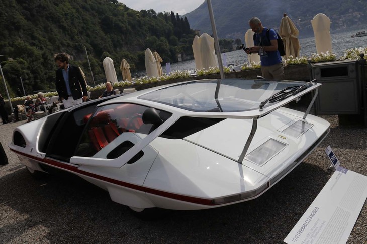 「ピニンファリーナ・モードゥロ」（1970年）。2019年のコンコルソ・デレガンツァ・ヴィラ・デステで撮影。