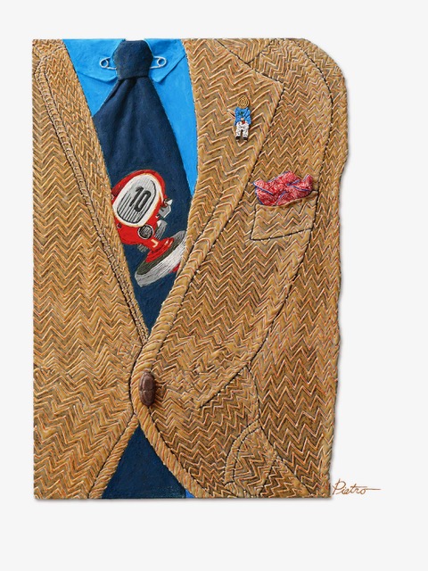 作家の菊池仁志氏（ピエトロ）による「オートモビル カウンシル2025」のメインビジュアル。作品タイトルは『Car Guy』。