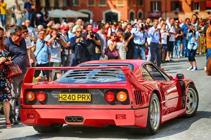 「F40」は1987年にフェラーリ創立40周年を記念して作られたモデル。早いもので、あれからもう30年が経過したわけである。
