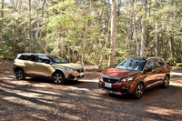 フロントドアより前方を共有するプジョーの「3008」と「5008」ですが、そのキャラクターはどう違うのか。テスターが、ズバリおすすめモデルをお知らせします。（photo：小林俊樹）