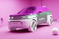 「グランデパンダ」の元となったコンセプトモデルの「コンセプト シティーカー」。読者諸氏の皆さんは、どう思います？